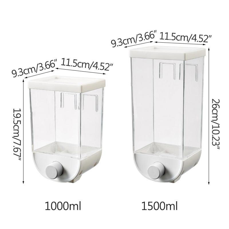 Wall-Mounted Kitchen Multi-Grain Sealed Jars