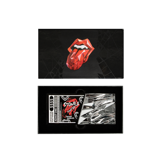 Rolling Stones 2024 Hackney Diamonds Crystal Commemorative Tour Ticket /1000